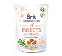 BRIT Care Dog Crunchy Crakcer Insect - Friandises croustillantes aux insectes et saumon - 200 g