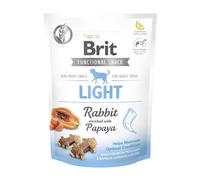 BRIT Care dog Functional snack light rabbit - Friandise hypocalorique à pâte molle au lapin - 150 g