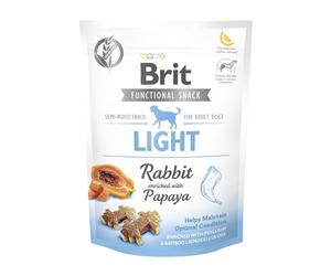 BRIT Care dog Functional snack light rabbit - Friandise hypocalorique à pâte molle au lapin - 150 g