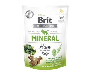 BRIT Care Dog Functional Snack Mineral Ham Puppy - avec jambon et algues pour chiot - 150 g