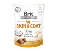Snacks pour Chiens VAFO PRAHA s.r.o. Brit Dog 150g Snack Skin & Coat Krill Coconut