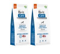 BRIT CARE Dog Hypoallergenic Adult Large Breed Lamb 2x12kg
