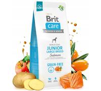 Brit Care Dog Junior sans céréales, grand saumon, 12 kg