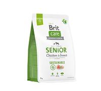 BRIT CARE Dog Sustainable Sensitive fish insecte pour chiens adultes avec poissons et insectes 3 kg