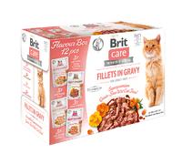 Brit Nourriture pour Chat Poulet Saumon Dinde Canard 12 x 85 g