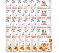 BRIT Care Fillets in gravy - filets de poulet en sauce - 24 x 85 g