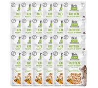 BRIT CARE Fillets in Gravy Pouch Kitten Choice Chicken - poulet en sauce pour chatons - 24x85g