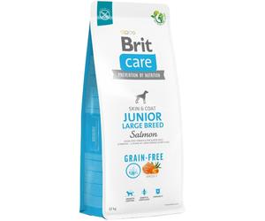 BRIT Care Grain-free Junior Large Breed Salmon - Saumon et pommes de terre sans céréales pour jeunes chiens grandes races - 12 kg