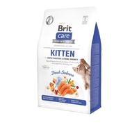 BRIT CARE Grain-Free Kitten Immunity - formule hypoallergénique sans céréales pour chatons - 400 g