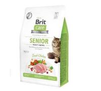 Brit Care Grain-Free Senior Weight Control avec poulet 2kg x2