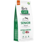 BRIT CARE Hypoallergenic Senior Lamb - Formule hypoallergénique d'agneau et de riz pour chiens âgés - 12kg