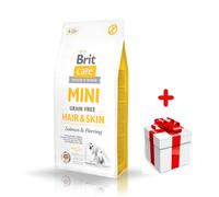 BRIT CARE Mini Grain-Free Hair&Skin 2kg + Surprise pour votre chien GRATUITES !