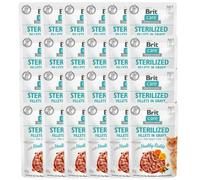 BRIT Care Sterilised Fillets in gravy - lapin en sauce pour chats stérilisés - 24 x 85 g