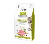 BRIT CARE Grain-Free Sterilized Immunity - formule hypoallergénique avec porc sans céréales pour chats stérilisés - 7 kg
