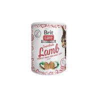 Brit Care Superfruits Agneau, collation croustillante pour Chats Adultes avec Noix de Coco, 100 g