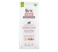 Brit Care Sustainable Adult Sensitive Insect & Fish Nourriture sèche hypoallergénique pour Chiens Adultes de Toutes Races 12 kg Nourriture pour Chien de qualité supérieure