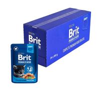Brit Cat Pouches Chicken Chunks for Kitten 100 g, Lot de 24 (24 x 100 g)
