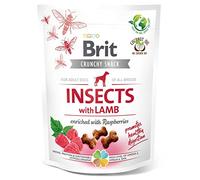 Brit Dog Crunchy Snack Insecte | Sachet de 200 g (agneau)