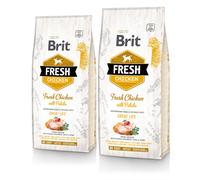 BRIT Fresh chicken with potato adult great life 2 x 12 kg