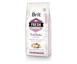 BRIT Fresh chicken with potato puppy healthy growth - Poulet frais avec pommes de terre pour chiots - 2,5 kg
