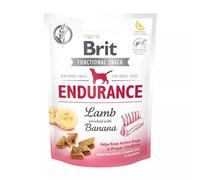 Brit Functional Snack Endurance Friandise semi-humide pour chien avec agneau et banane, L-carnitine et taurine, 2 x 150 g