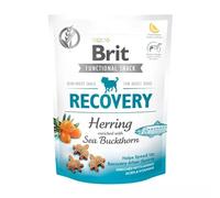 Brit Functional Snack Recovery Friandise semi-humide pour chien avec hareng et argousier, 2 x 150 g, favorise la récupération après le sport