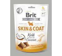 Brit Functional Snack Skin&Coat au Krill pour Chien 150g
