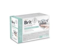 BRIT GF VET. CAT POUCH URINARY&STRES RELIEF 12 x 85 g