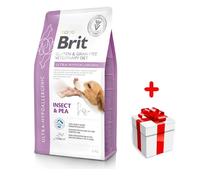 BRIT GF Veterinary Diets Dog Ultra-Hypoallergenic Insect 2kg+Surprise