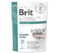 BRIT Grain Free Veterinary Care Cat Sterilised Salmon and Pea 400 g
