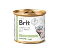 Brit Grain Free Veterinary Diet Cat Diabetes Agneau et petits pois 200g