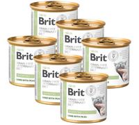 Brit Grain Free Veterinary Diet Cat Diabetes Agneau et petits pois 6x200g