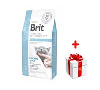 Brit Grain Free Veterinary Diet Cat Obesity Poulet & Pois 5kg+Surprise