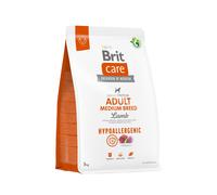 BRIT CARE Dog Hypoallergenic Adult Medium Breed Lamb 3kg