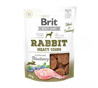 Brit Meaty Jerky Friandises de récompense pour chien adulte enrichi en myrtilles 2 x 80 g