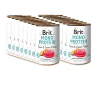 BRIT MONO PROTEIN TUNA & SWEET POTATO 18x400g