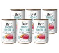 BRIT MONO PROTEIN TUNA & SWEET POTATO 6x400g