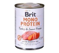 Brit Mono Protein Turkey With Sweet Potato - Wet Dog Food - 400 G