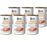 BRIT MONO PROTEINE TURKEY & SWEET POTATO 6x400g