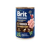 BRIT Premium by Nature Chicken and hearts - nourriture naturelle pour chiens au poulet et aux coeurs - 400 g