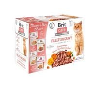 Brit Nourriture pour Chat Poulet Saumon Dinde Canard 12 x 85 g