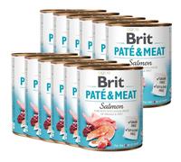 BRIT PATE & MEAT SALMON 12x800g