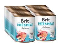 BRIT PATE & MEAT SALMON 18x800g