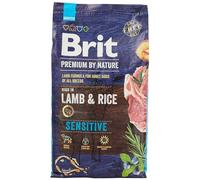 BRIT Premium by Nature Adult Sensitive Agneau and Rice - Nourriture sèche pour chien - 8 kg