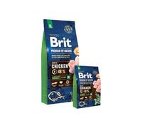 Brit Premium By Nature Adult XL avec poulet 15kg + Surprise gratuite pour chien