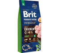 Brit Premium By Nature Adult XL avec poulet 15kg + Surprise gratuite pour chien