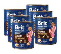 BRIT Premium by Nature Agneau avec BUCKWHEAT 6x800g