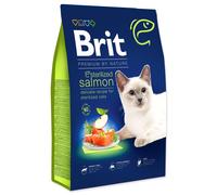 Brit Premium by Nature Chat Stérilisé au saumon 8 kg