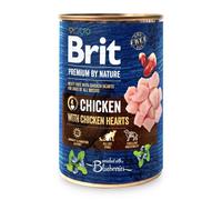 BRIT Premium by Nature Chicken and hearts - nourriture naturelle pour chiens au poulet et aux coeurs - 400 g