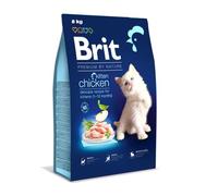 Brit Premium by Nature - Croquettes pour Chatons et Chats allaitants - Saveur Poulet - 8 kg